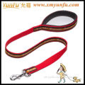 Red Printing Pet collars and leashes for pitbull leash for dog